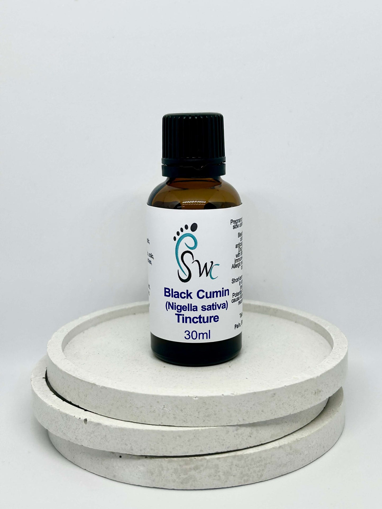 30ml bottle of Black Cumin Tincture – herbal extract supporting immune health, digestion, and inflammation relief