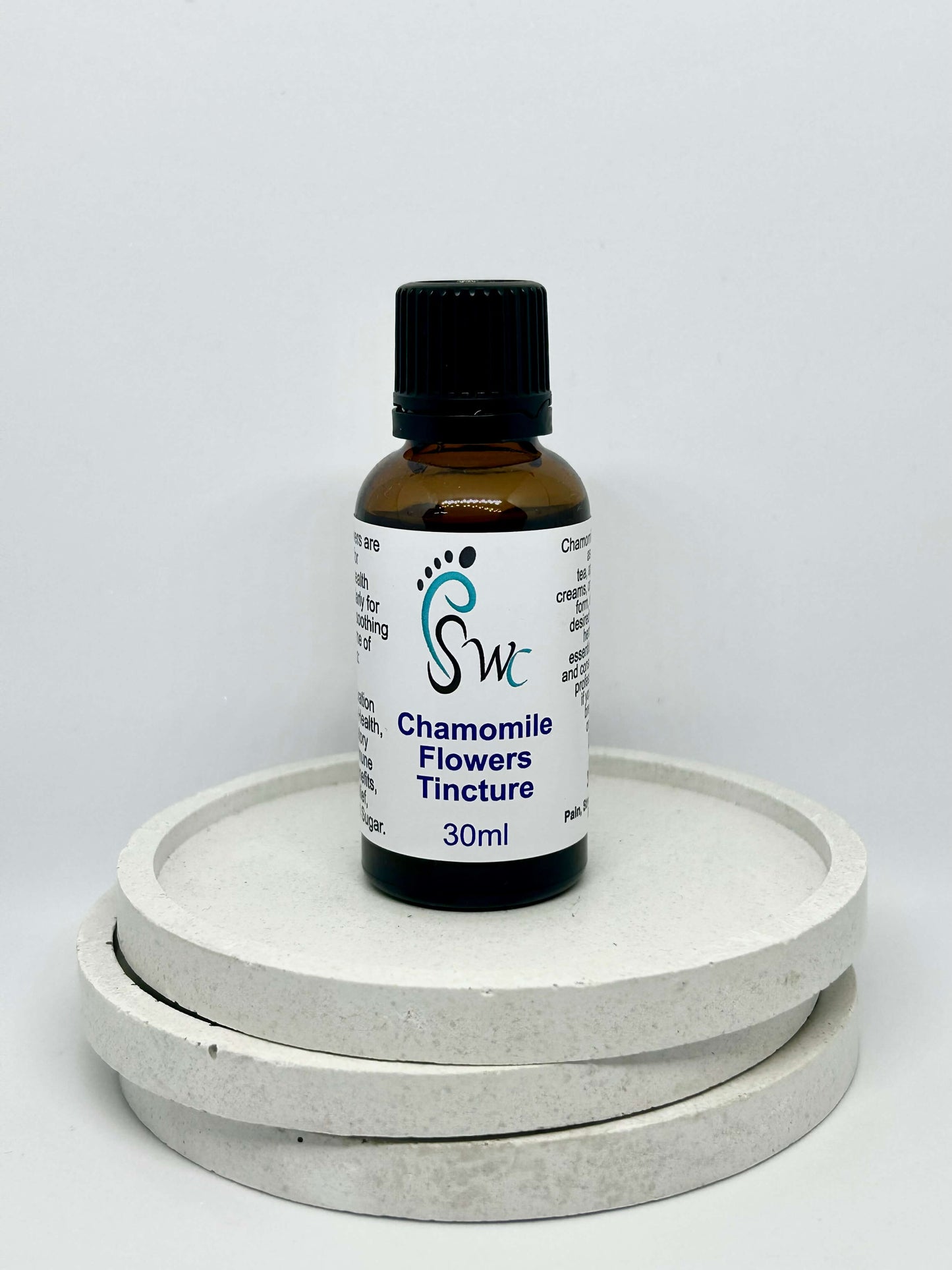 Chamomile Flowers Tincture – soothing herbal remedy for stress relief, digestion, and better sleep