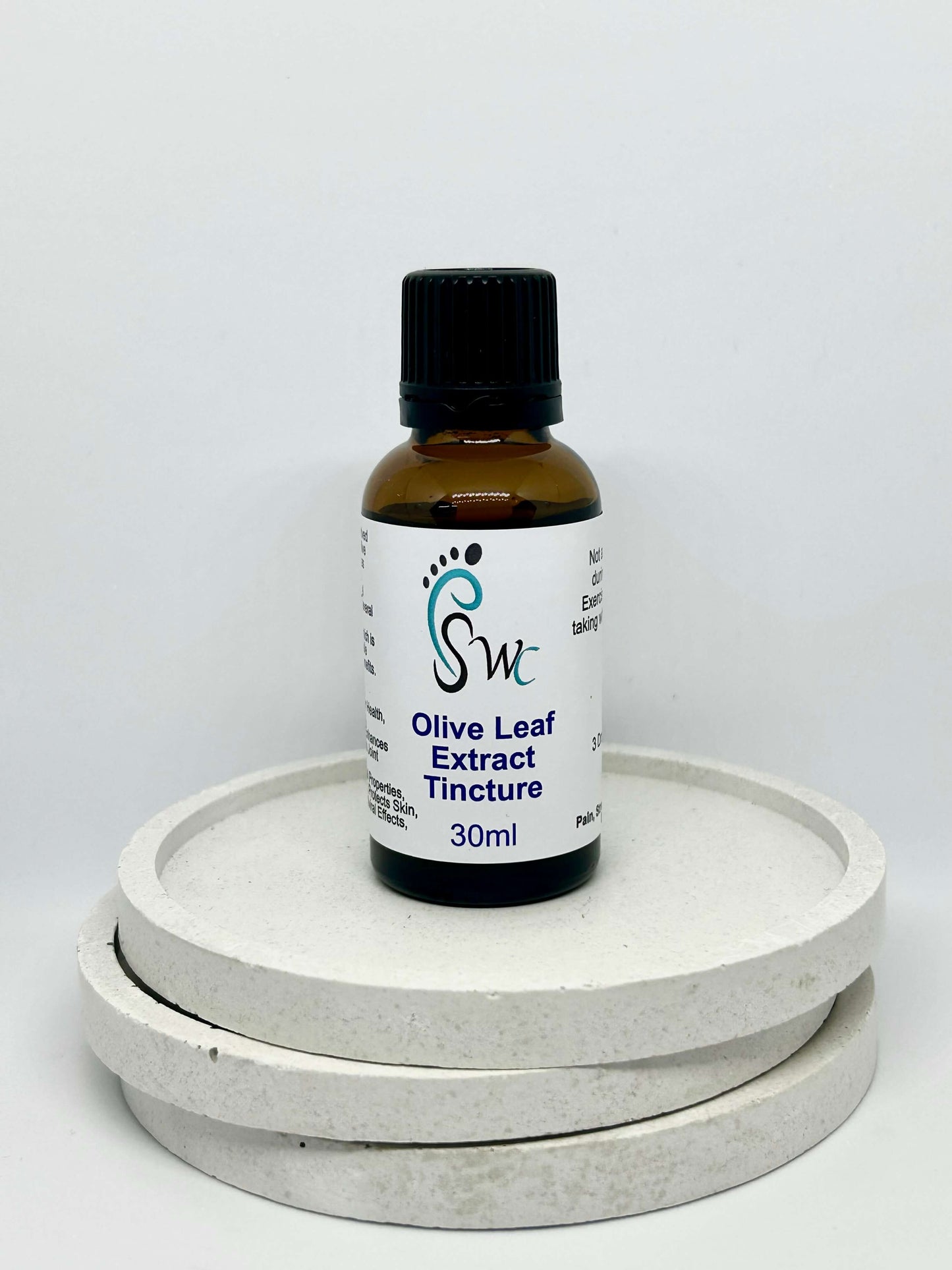 30ml bottle of Olive Leaf Extract Tincture – natural herbal extract for immune support, heart health, and antioxidant protection