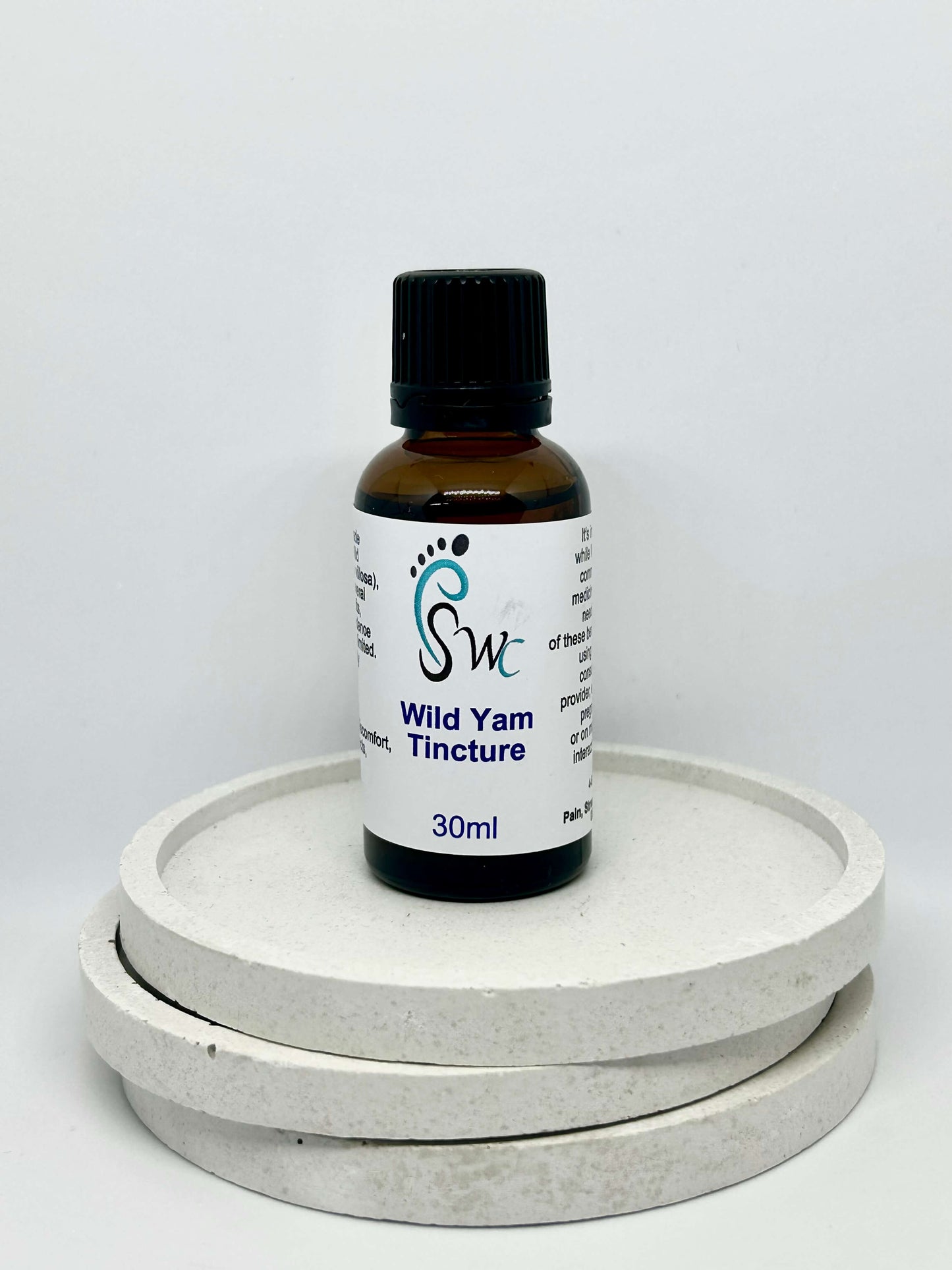 Wild Yam Tincture – natural support for hormonal balance and menstrual health in 30ml bottle