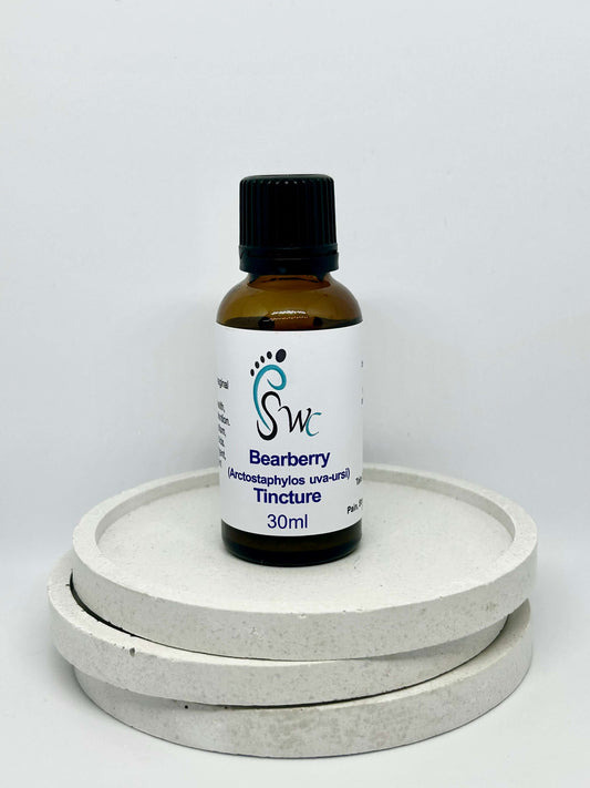 30ml bottle of Bearberry Tincture – natural herbal extract for urinary tract health and kidney support
