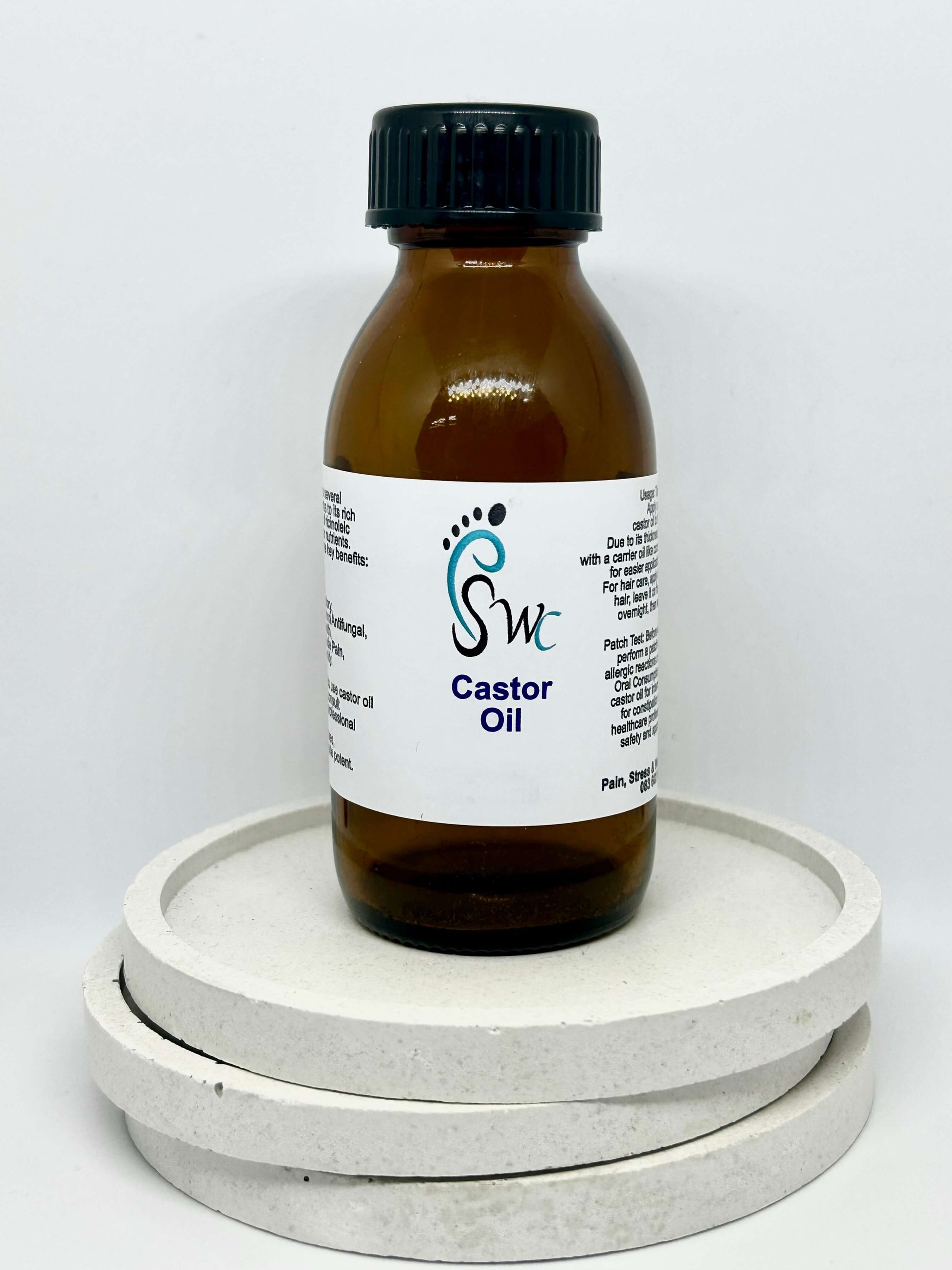 Cold-pressed Castor Oil – natural oil for hair growth, skin hydration, and detox support"

