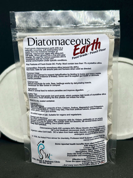 Diatomaceous Earth Fossil Flour for Detox and Gut Health
