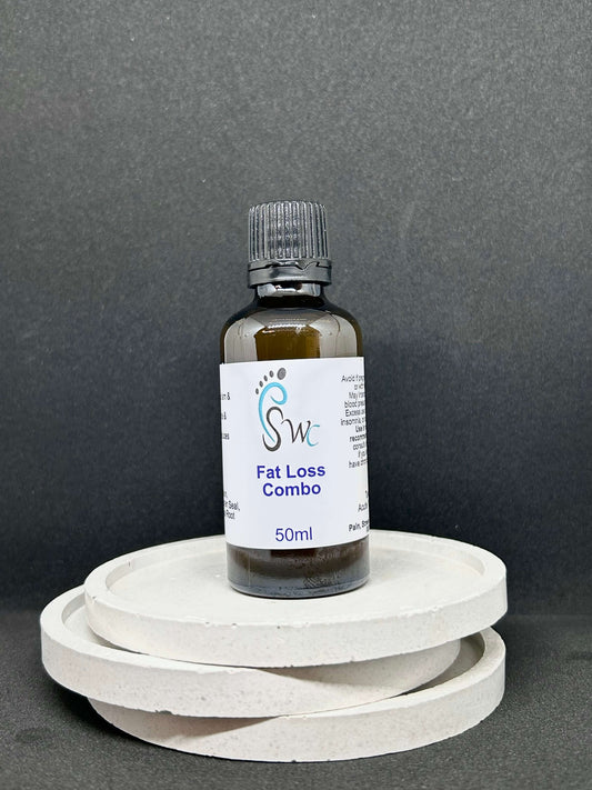 Fat Loss Combo herbal tincture 50ml – natural weight management, appetite control, detox and energy support