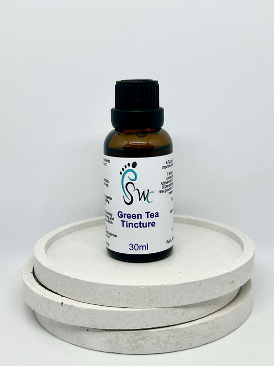 30ml bottle of Green Tea Tincture – herbal extract for metabolism boost, antioxidant support, and heart health