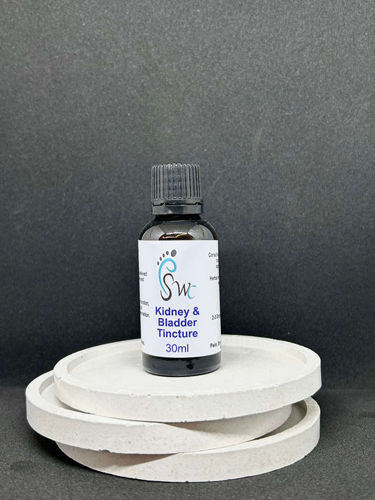 Kidney and Bladder Combo Tincture in glass dropper bottles, natural herbal remedy for urinary health, kidney support and bladder function.