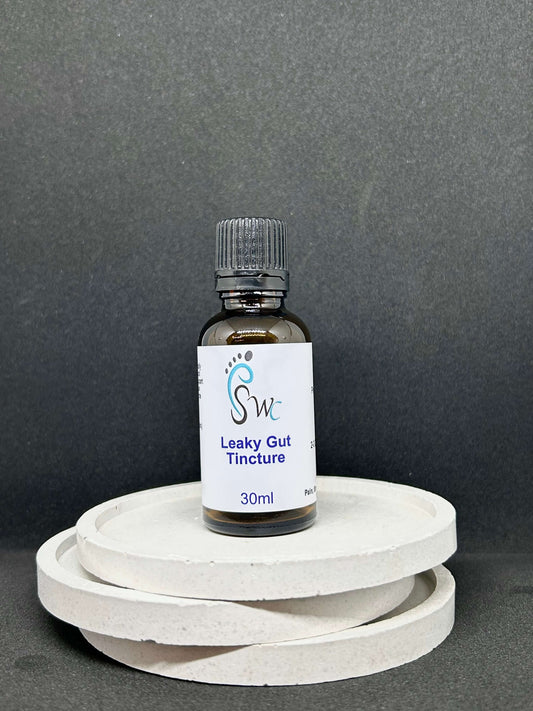 Leaky Gut Tincture 30ml – herbal supplement to support gut lining, digestion, inflammation reduction and digestive healing