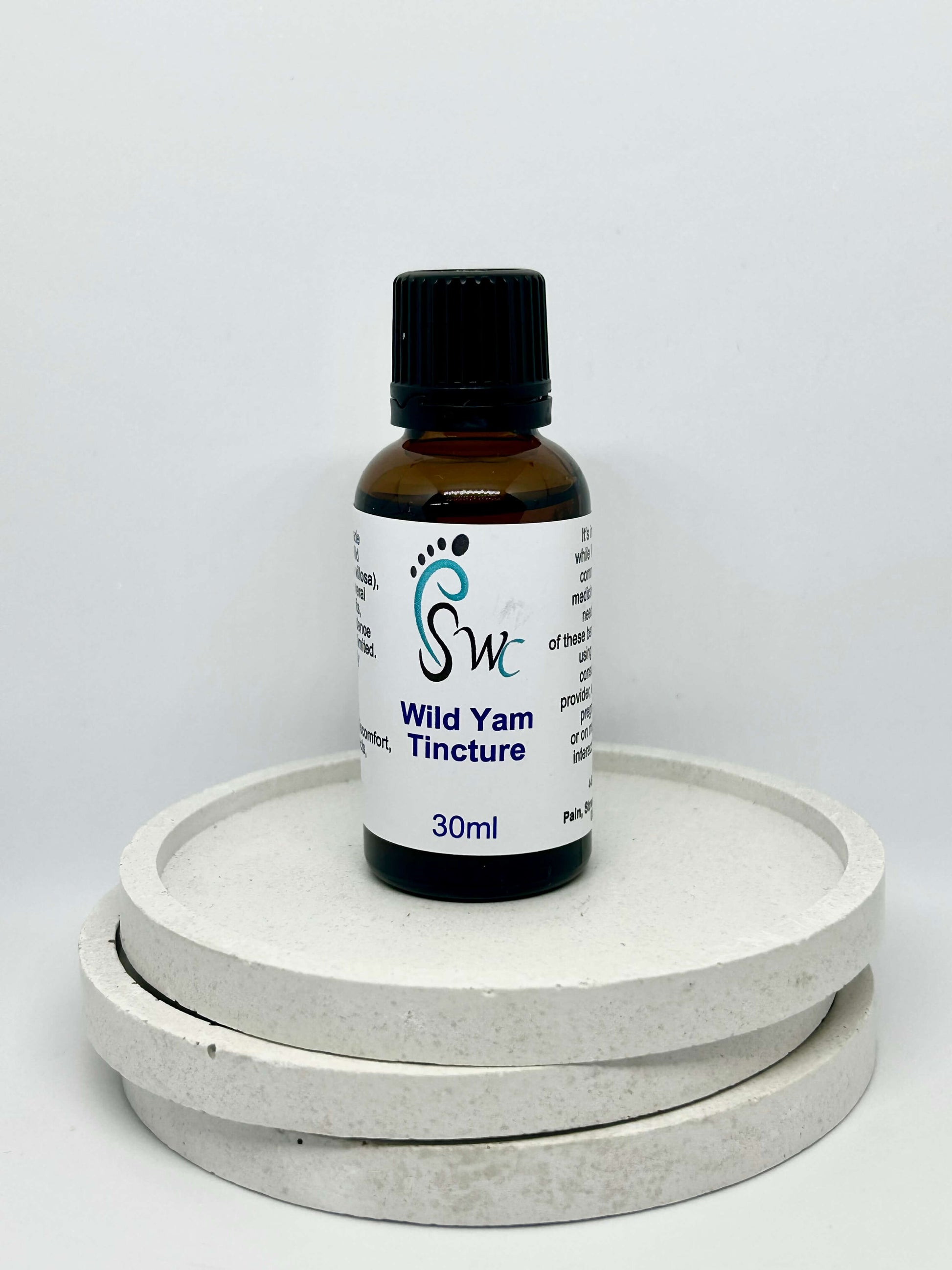 Wild Yam Tincture – natural support for hormonal balance and menstrual health in 30ml bottle