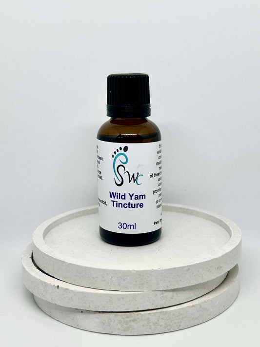 Wild Yam Tincture – natural support for hormonal balance and menstrual health in 30ml bottle