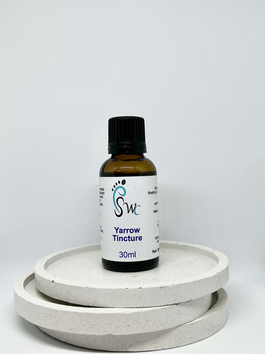 Yarrow tincture 30ml herbal remedy for digestion, wound healing, and women’s health.